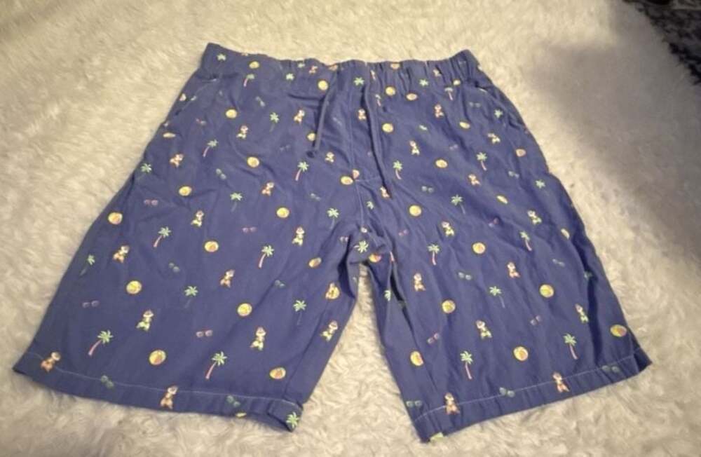 Disney Parks Chip 'n Dale Tropical Summer Sleep Shorts XL - Picture 1 of 4